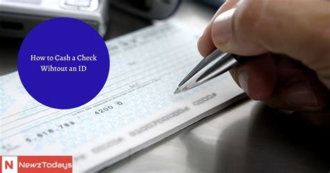 Cash Check Without Social Security Number